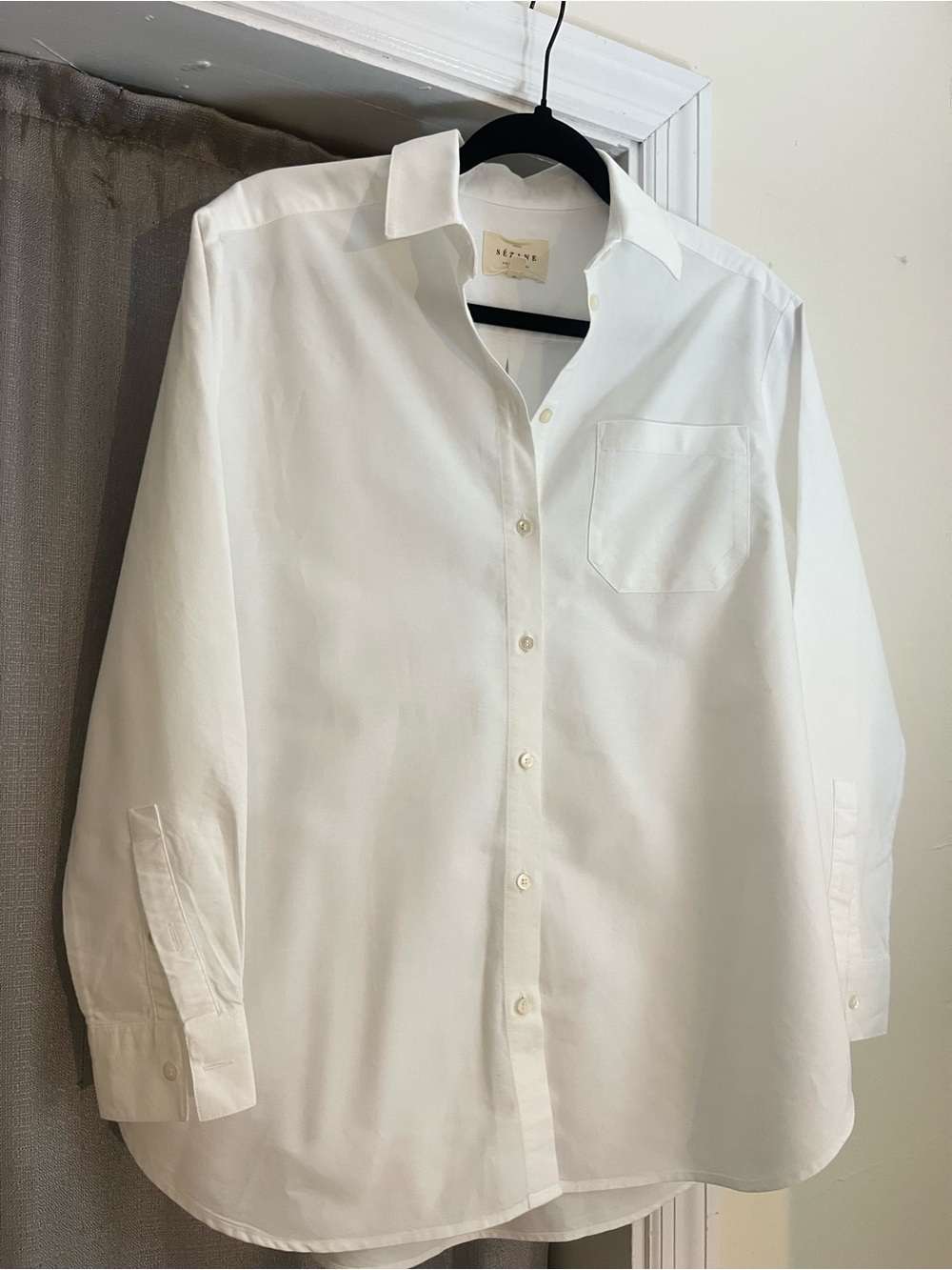 Sezane Max Shirt 34 White